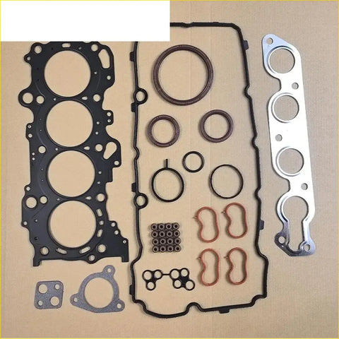 Black rubber head gasket set with metallic and brown sealing rings for gasket pro suzuki ertiga jimny 1.5 16v k15b engine kits