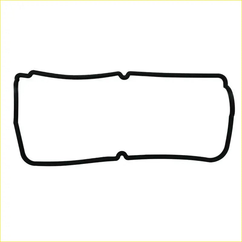 Black rubber rectangular gasket with two top notches for suzuki esteem baleno 1.6l and maruti gypsy valve cover