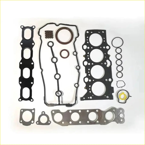 Black and silver engine head gasket set with various sizes rubber seals for Suzuki Liana Swift III Grand Vitara II M16A engines