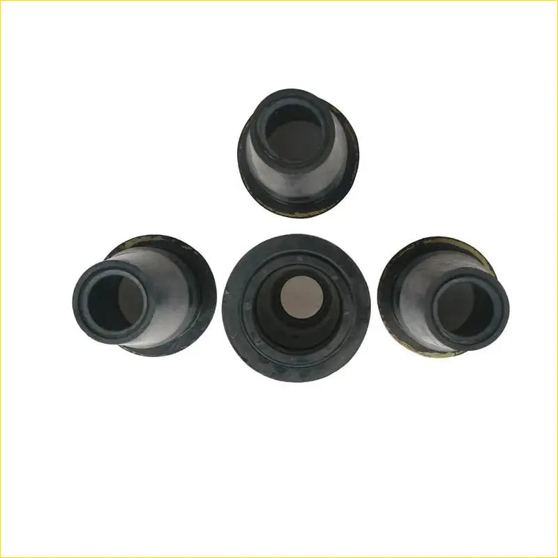 Black rubber bushings with matte finish and tapered shape for gasket pro zd30 zd30ddti nissan cabstar patrol spark plug gasket