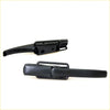 Black plastic gate lock handle lh with integrated latch mechanism for toyota hilux ln80 ln81 ln85 ln86 yn80 yn85