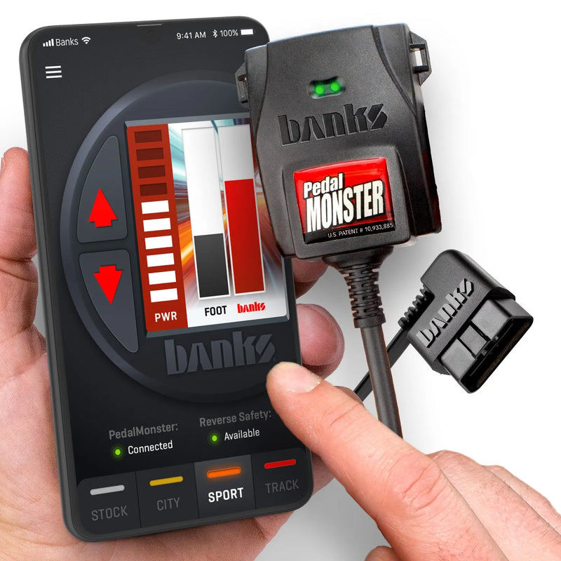 Banks Power Pedal Monster Kit (Stand-Alone) - Molex MX64 - 6 Way - Use w/Phone — fits Land Rover Range Rover Sport