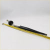 Black rubber-coated metal gear box lever with silver threaded end and plastic housing for toyota hilux mk7 ute 2005-2015