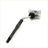 Black and silver gear shift housing with rubber boot for Toyota Hilux LN140 147 RZN142 ute automotive use