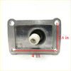 Silver metal gear shift housing with white cylindrical component for toyota hilux ln140 147 rzn142 ute