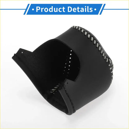 Gear Shift Knob Cover for Toyota CH-R 2017-2021 Black Beige Faux - Interior Accessories