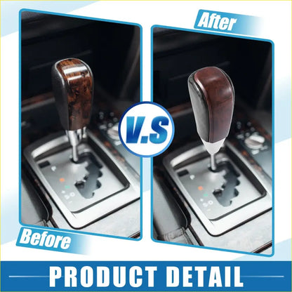 Gear Shift Knob for Toyota Land Cruiser 2016-2021 Black Brown - Interior Accessories