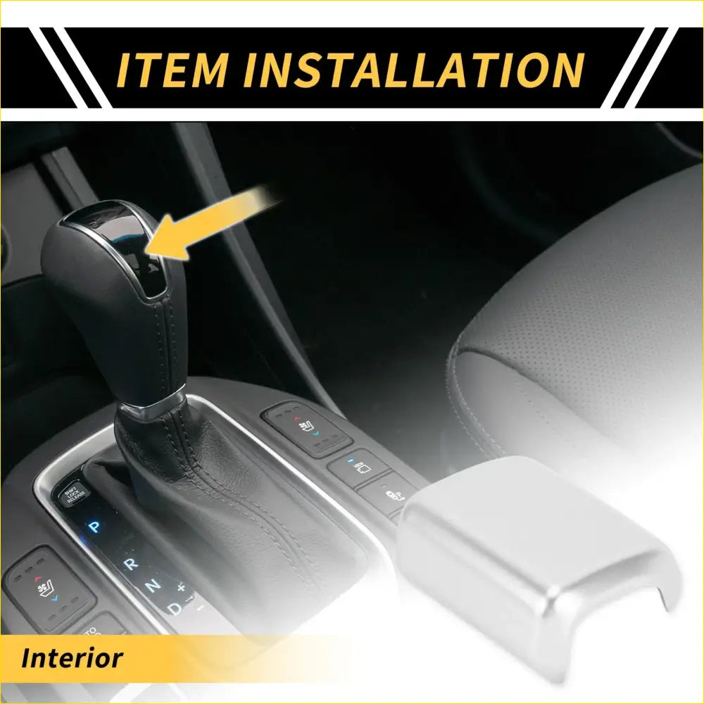 Gear Shift Knob Head Cover Trim for Toyota Tundra (2022-2024) - Interior Accessories