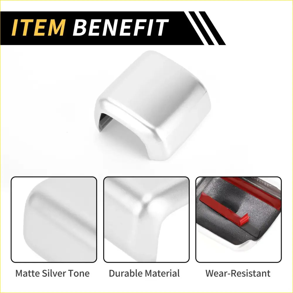 Gear Shift Knob Head Cover Trim for Toyota Tundra (2022-2024) - Interior Accessories