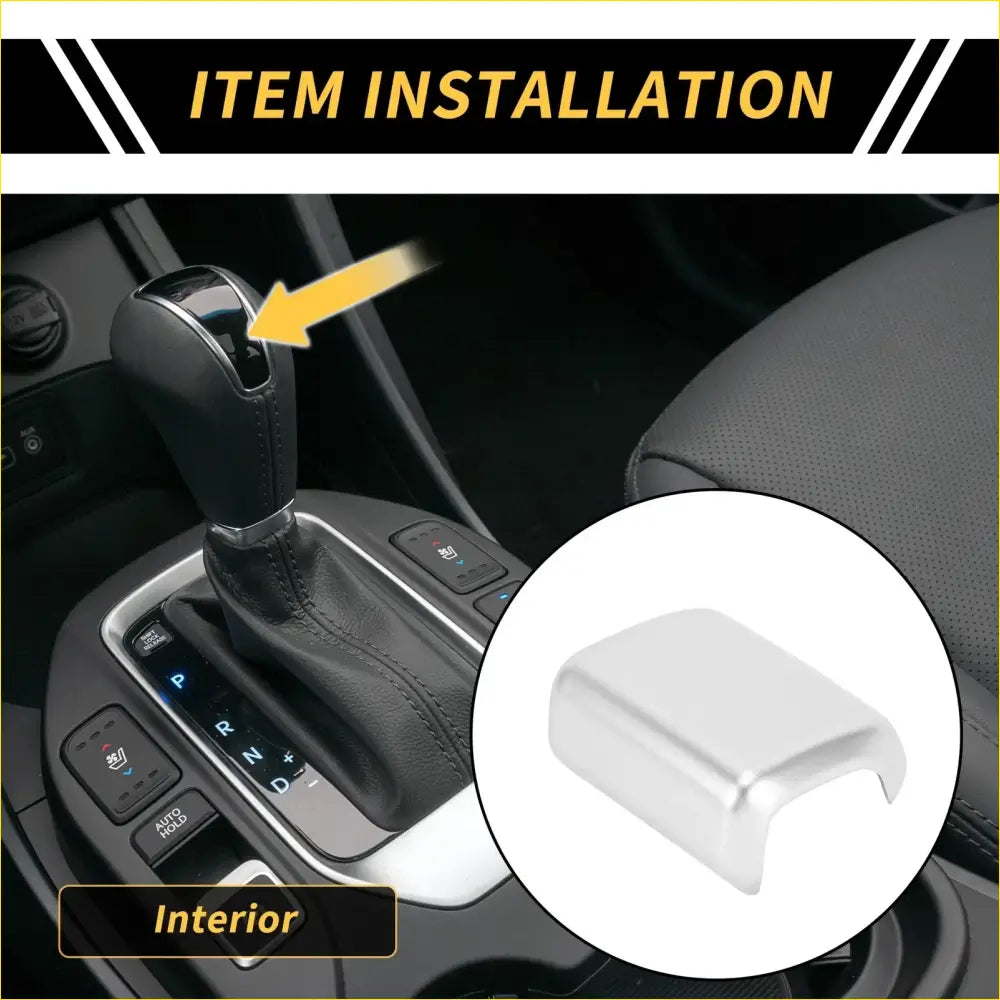 Gear Shift Knob Head Cover Trim for Toyota Tundra (2022-2024) - Interior Accessories