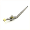Silver metal gear shift lever with yellow rubberized tips for nissan caravan datsun homy urvan e23 sd23 2289cc