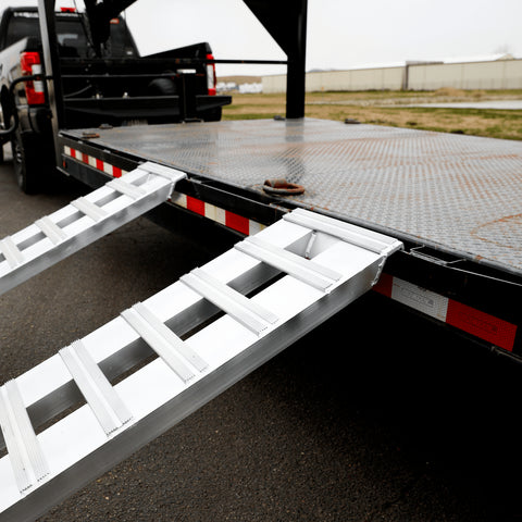 Gen-Y Hitch Heavy Duty 4500kg Aluminum Ramps - 2.4m Long