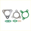 Genuine manifold and turbo gasket and stud kit for mitsubishi triton mq with metallic and green rubber seals plus copper washers