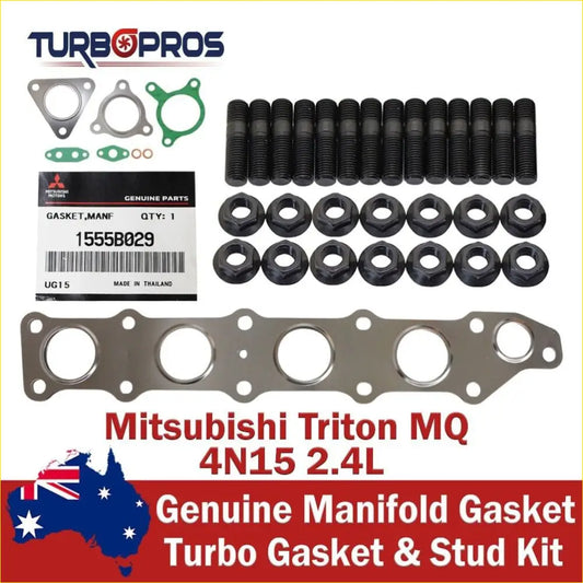 Genuine Manifold & Turbo Gasket Stud Kit for Mitsubishi Triton MQ - Exhaust