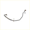 Genuine turbo charger oil feed pipe for Ford Ranger 3.2L gray metal brake fluid hose with braided section and threaded fittings