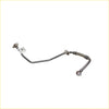 Genuine turbo charger oil feed pipe gray flexible refrigerant hose with metallic fittings for ford ranger 3.2l 2011-2015