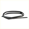 Black rubber glass run channel seal for nissan ad van sunny wagon n14 window frames 1990-1999 back side view