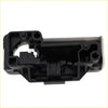 Back side of black plastic glove box lock latch handle with spring and gear for toyota 4runner 2003-2009