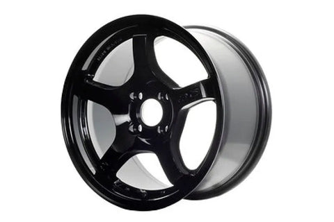 Gram Lights 57CR 18x8.5 +45 5x100 Glossy Black Wheel
