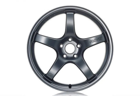 Gram Lights 57CR 18x9.5 +38 5x114.3 Gun Blue 2 Wheel (image 2)