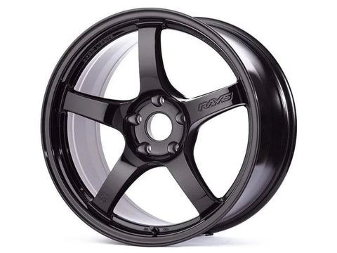 Gram Lights 57CR 18x9.5 +38 5x114.3 Glass Black Wheel - Min Order Qty Of 20 (image 2)