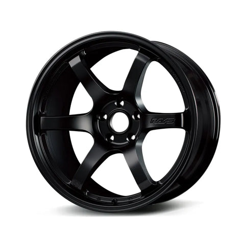 Gram Lights 57DR 19x9.5 +25 5x114.3 Semi Gloss Black Wheel