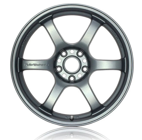 Gram Lights 57DR 18x8.5 +37 5x100 Gun Blue 2 Wheel (image 2)