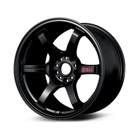 Gram Lights 57DR 18x8.5 +37 5x100 Semi Gloss Black Wheel (image 2)