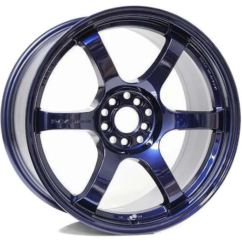 Gram Lights 57DR 18x9.5 +38 5x114.3 Eternal Blue Pearl Wheel - Min Order Qty 20
