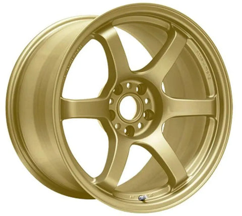 Gram Lights 57DR 18x9.5 +38 5x114.3 E8 Gold Wheel - Min Order Qty 20