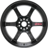 Gram Lights 57DR 18x9.5 +38 5x114.3 Semi Gloss Black Wheel (image 4)