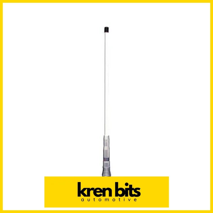 Gme 2.1 Metre Colinear Antenna - H/Duty Barrel Spring White (8.1Dbi Gain) Antennas