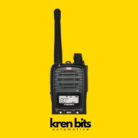 Gme Tx6160X 5/1 Watt Ip67 Uhf Cb Handheld Radio