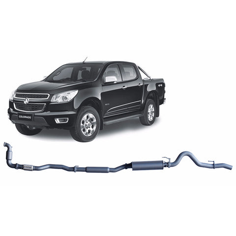Redback Extreme Duty Exhaust 3in Turbo Back (With Cat &