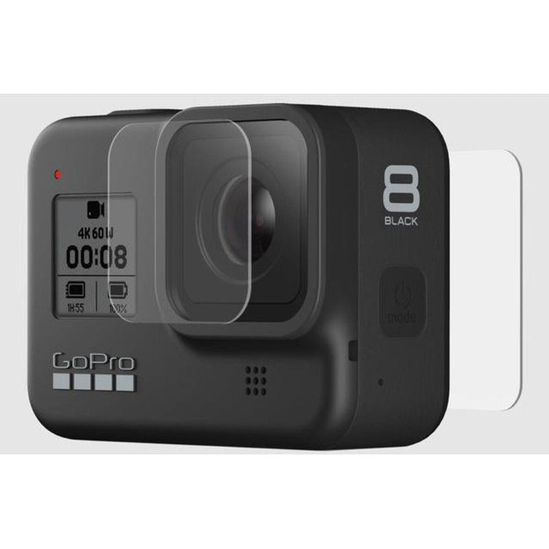 GoPro Hero8 Black Tempered Camera Glass Lens + Screen