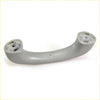 Gray plastic a-pillar grab handle for toyota hilux sr5 2004-2016 with ergonomic curve and mounting brackets