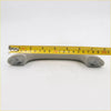 Gray plastic a-pillar grab handle for toyota hilux sr5 mk6 with molded grip ends and curved design