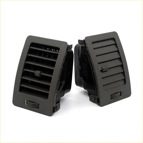 Gray plastic air vent grille with horizontal slats and knobs for Toyota Hilux KUN10 KUN25 TGN36 2004-2015