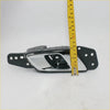 Gray front door handle for mazda bt50 pro with black and chrome sleek modern lever design