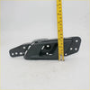 Black plastic rear side trim piece for gray front inside door handle with mounting holes for ford ranger t6 cab