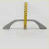 Gray plastic roof lining rail handle with smooth curved design for nissan bigm 850 navara hustler car door