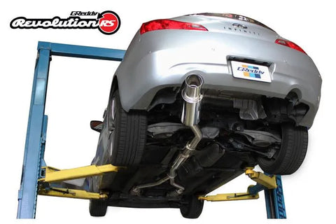 GReddy Single Revolution RS Exhaust (G37 08-13) — fits Infiniti G37