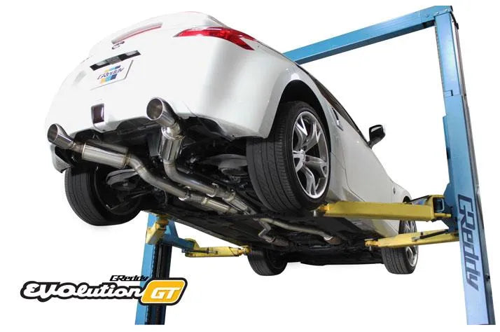 GReddy Full Dual Cat-Back Exhaust (370Z Z34 09-14) — fits Nissan 370z