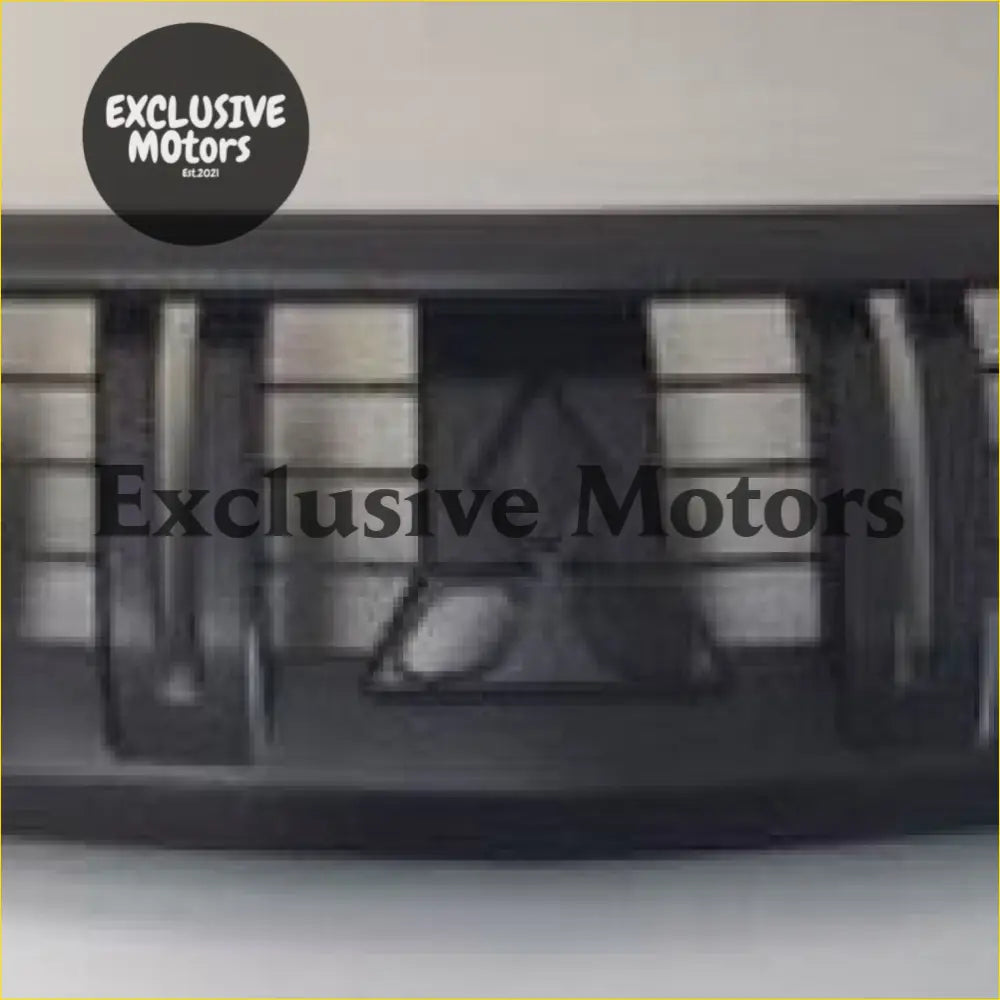 Grille Matte Black for Mitsubishi Triton (2015-2019) - Exterior