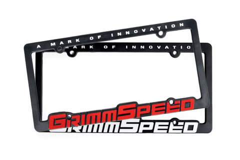 Grimmspeed License Plate Frame
