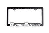Grimmspeed License Plate Frame - White Text - Single