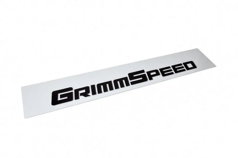 Grimmspeed Windshield Banner 43in. White (WRX/STI 2002+/Legacy 05-09)