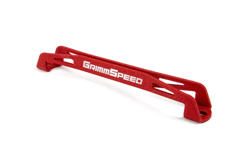 Grimmspeed Lightweight Battery Tie Down Red (WRX/STI 08-18)