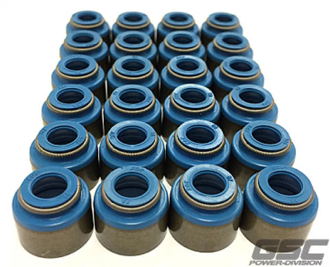 GSC Power Division GSC P-D Nissan VK56 Viton 6mm Valve Stem Seals - Set of 32 — fits Honda Integra