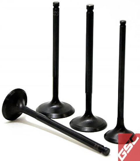 GSC Power Division GSC P-D Honda K Series Vtec K20/K24 Chrome Polished Intake Valve - 36mm Head (+1mm) - SET 8